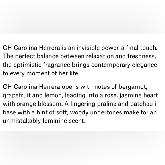 CH EDT by Carolina Herrera mini sample bottle - Picture 4 of 6